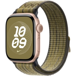 Ремешок Apple Watch 40mm Green/Grey Nike Sport Loop (MC1H4)