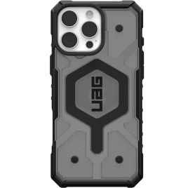 Чехол UAG MagSafe Pathfinder Clear для iPhone 16 Pro Ash/Black