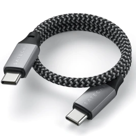 Кабель Satechi USB-C/USB-C 0,25m ST-TCC10M Space Grey