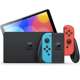 Игровая приставка Nintendo Switch OLED 64GB Neon Blue/Neon Red