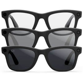 Умные очки Ray-Ban Wayfarer (Gen 2) Matte Black/Transitions (RW4012) M Grey