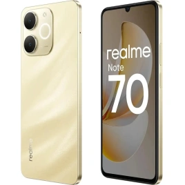 Смартфон Realme Note 70 6/128Gb Beach Gold