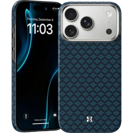 Чехол Benks ArmorGrid ArmorAir Case built with Kevlar для iPhone 17 Pro Max Azure Blue