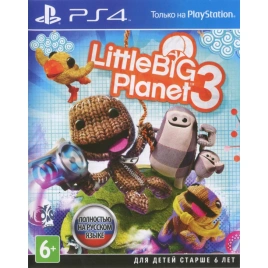 Игра Sony LittleBigPlanet 3 (русская версия) (PS4)