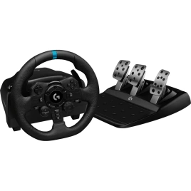 Руль Logitech G923 TrueForce + Педали Black