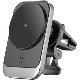 Автомобильный держатель WiWU Freelander Magnetic 15W Wireless Charger (CH-314) Black