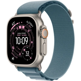 Смарт-часы Apple Watch Ultra 3 (2025) 49mm Natural Titanium Case with Light Blue Alpine Loop L