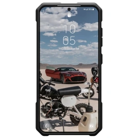 Чехол UAG Monarch PRO with MagSafe для Galaxy S24 Black Kevlar