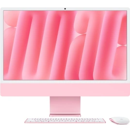 Моноблок Apple iMac (2024) 24 Retina 4.5K M4 8C CPU, 8C GPU/16GB/256Gb (MWUG3) Pink