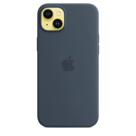 Силиконовый чехол Apple для iPhone 14 Plus Storm Blue
