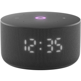 Умная колонка Яндекс Станция Мини 3 с часами, Черный