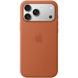Чехол Apple Silicone Case with MagSafe для iPhone 17 Pro Terra Cotta