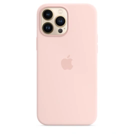 Силиконовый чехол Apple MagSafe для iPhone 13 Pro Max Pink