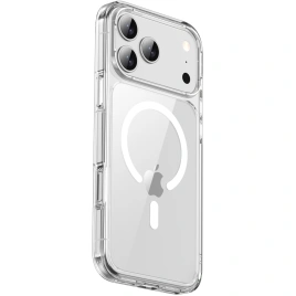 Чехол Gurdini Alba Series Protective with MagSafe для iPhone 17 Pro Clear