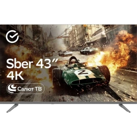 Телевизор Sber 43" LED UHD Салют ТВ (SDX-43U4014)