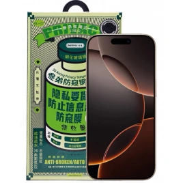 Защитное стекло Remax iPhone 16 Pro Max Антишпион (GL-27)