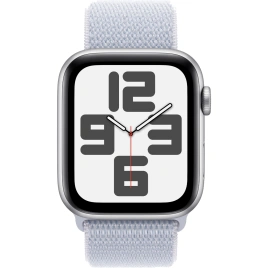 Смарт-часы Apple Watch SE (2024) 40mm Silver Aluminium Case with Blue Cloud Sport Loop (MXEE3)