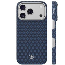 Чехол Benks ArmorGrid Air C1 Case Kevlar для iPhone 18 Pro Beyond Blue (C.K.FL.AP.BE.0072)
