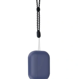 Силиконовый чехол Deppa для AirPods PRO2 с ремешком (47341) Blue