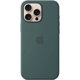 Чехол Apple Silicone Case with MagSafe для iPhone 16 Pro Lake Green