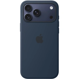 Чехол Apple Silicone Case with MagSafe для iPhone 17 Pro Midnight