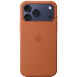 Чехол Apple Silicone Case with MagSafe для iPhone 17 Pro Terra Cotta