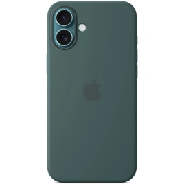 Чехол Apple Silicone Case with MagSafe для iPhone 16 Lake Green