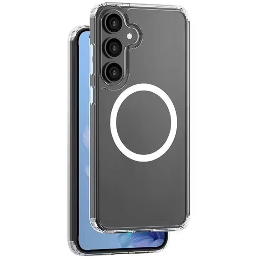 Чехол Deppa Gel Crystal MagSafe для Samsung Galaxy S25 84262 Clear фото 1