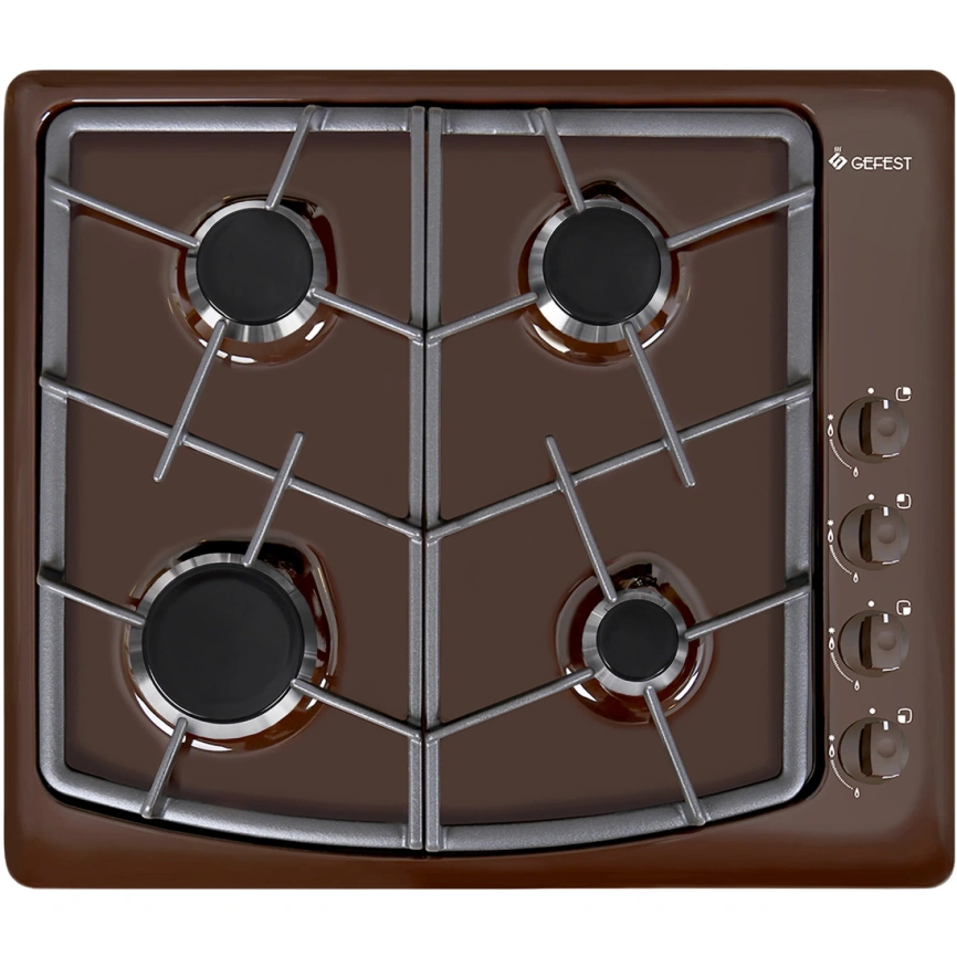 Газовая варочная панель Gefest СГ СН 1211 К17 Brown фото 1