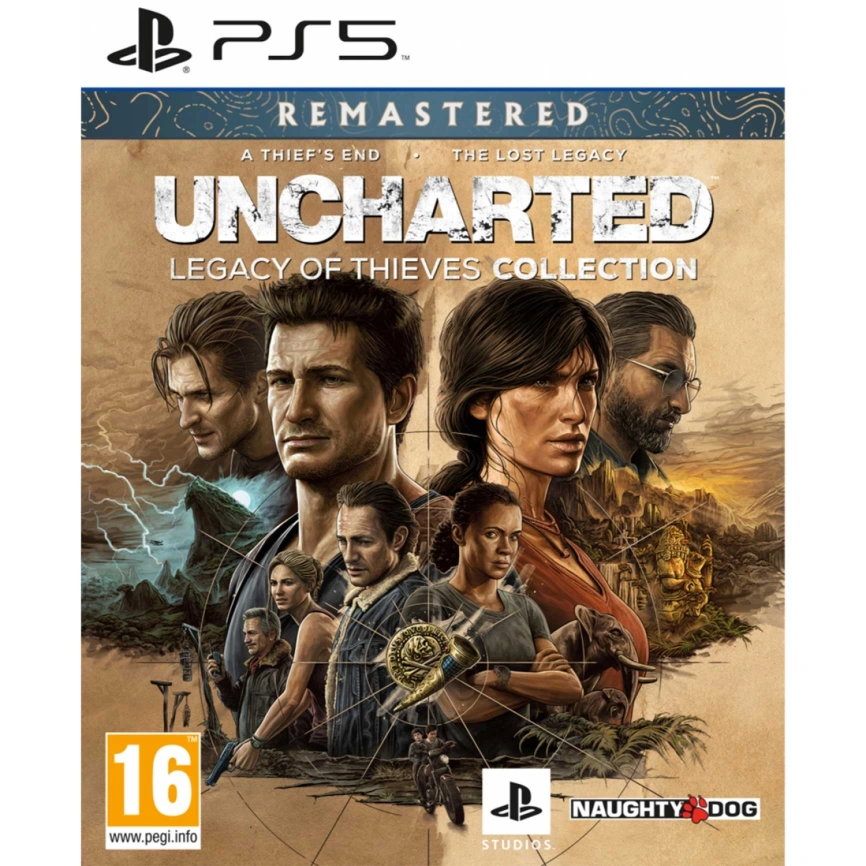 Игра Sony Uncharted: Legacy of Thieves Collection (Русская версия) (PS5) фото 1