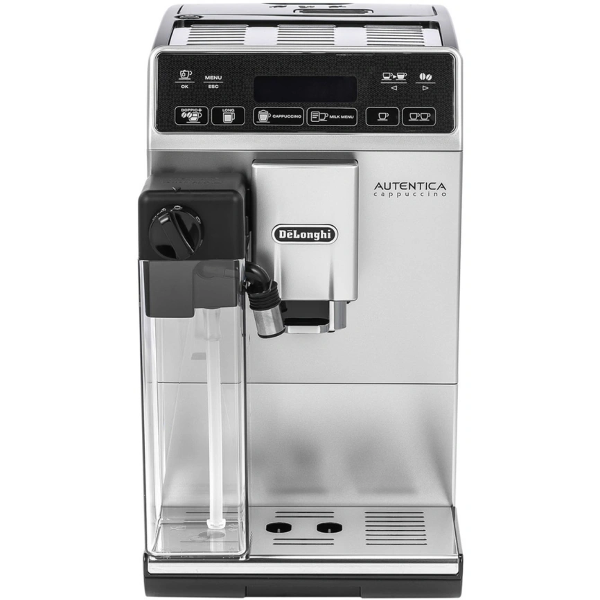 Кофемашина DeLonghi Autentica Cappuccino ETAM29.660.SB Silver/Black фото 1