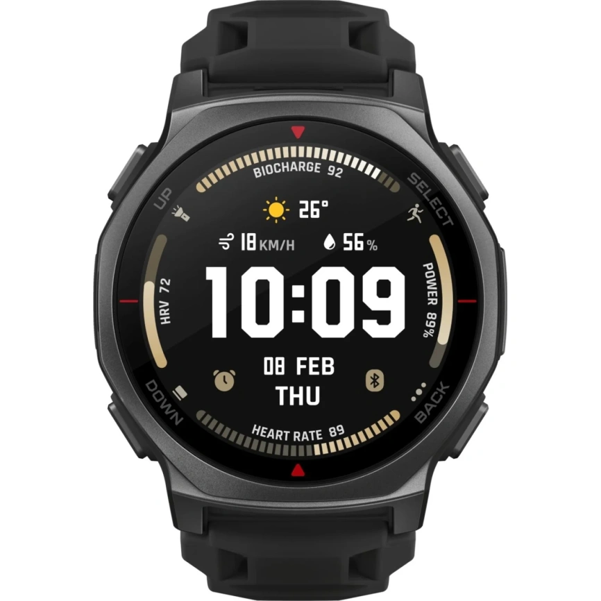 Смарт-часы Amazfit T-Rex 3 Pro 44mm Tactical Black фото 2
