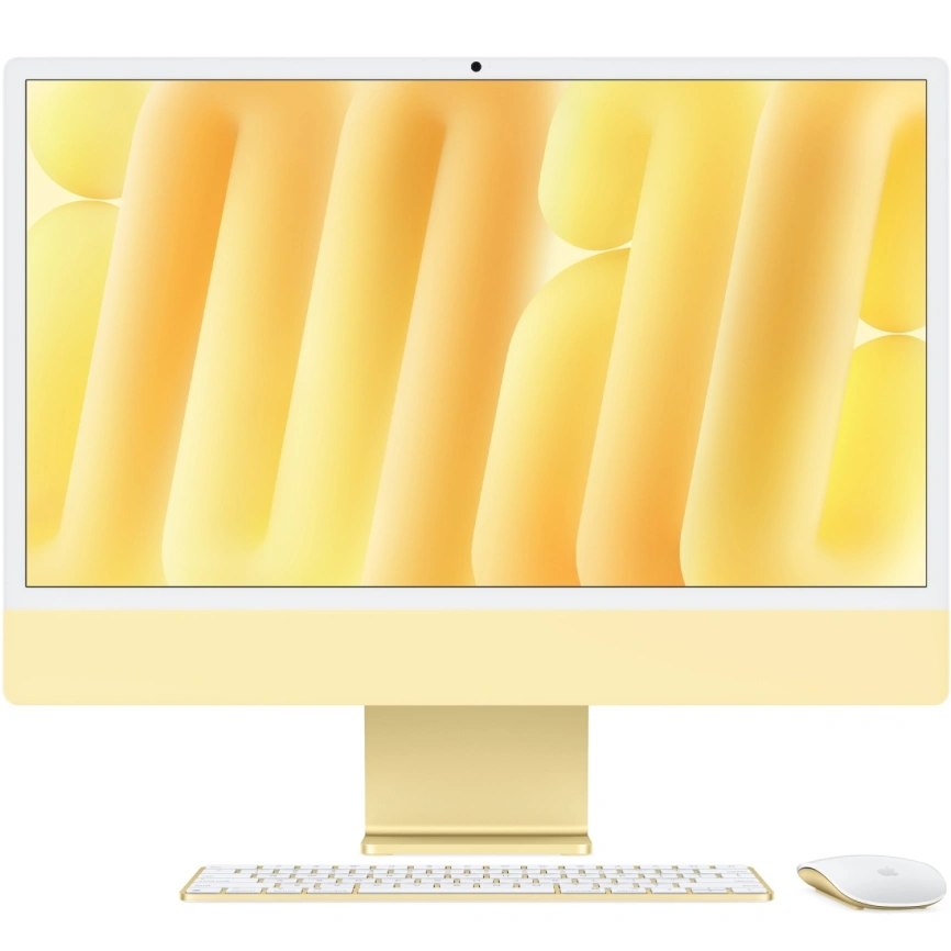 Моноблок Apple iMac (2024) 24 Retina 4.5K M4 10C CPU, 10C GPU/16GB/256Gb (MWUW3) Yellow фото 1
