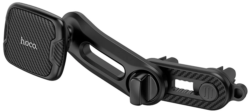 Автомобильный держатель Hoco CA68 Sagittarius series double air Outlet magnetic holder магнитный универсальный в решетку Black фото 3