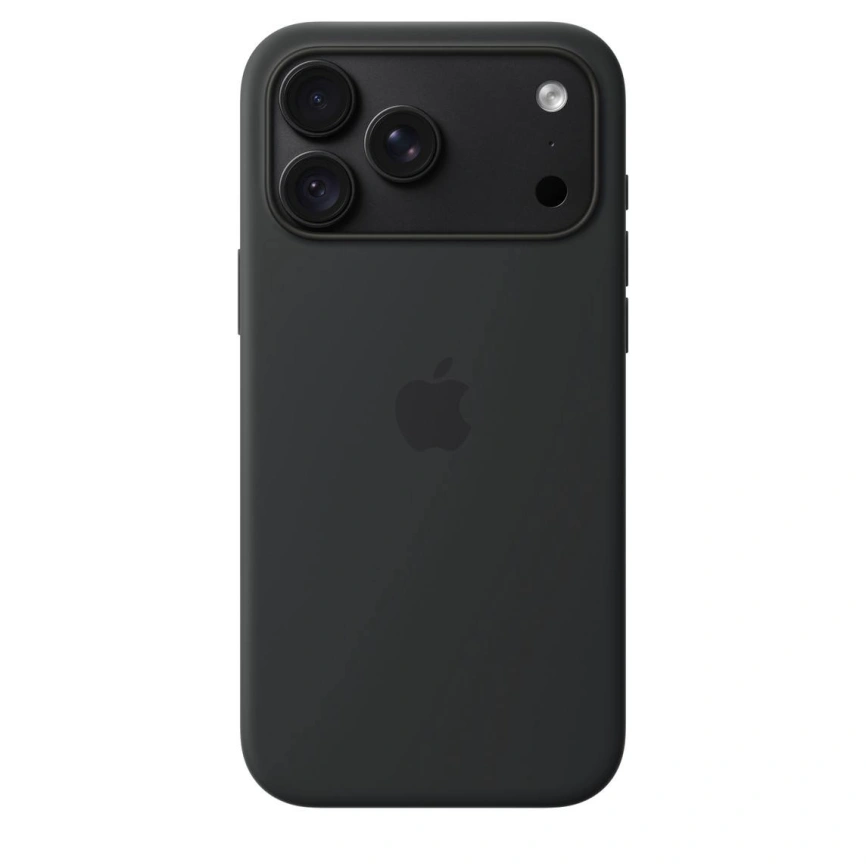 Чехол Apple Silicone Case with MagSafe для iPhone 18 Pro Black (MK8Y4) фото 1