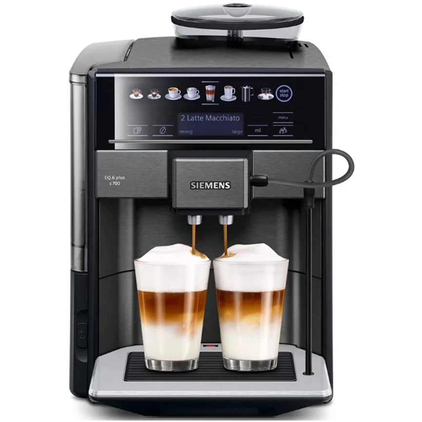 Кофемашина Siemens TE657319RW Gray фото 1