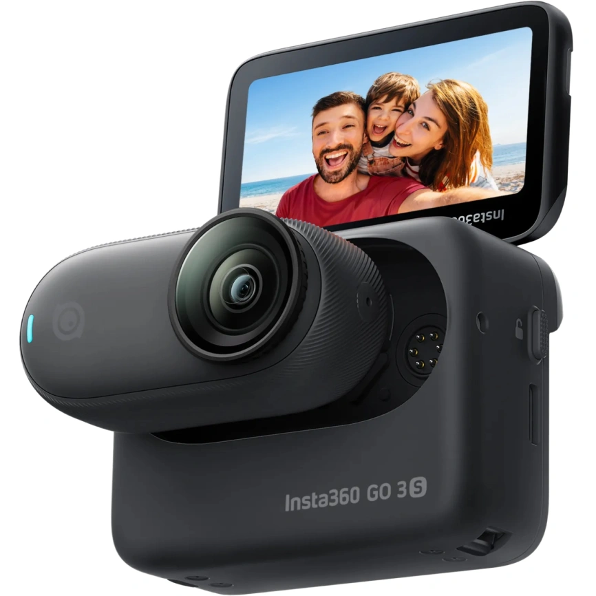 Экшн-камера Insta360 GO 3S 128Gb Midnight Black фото 1
