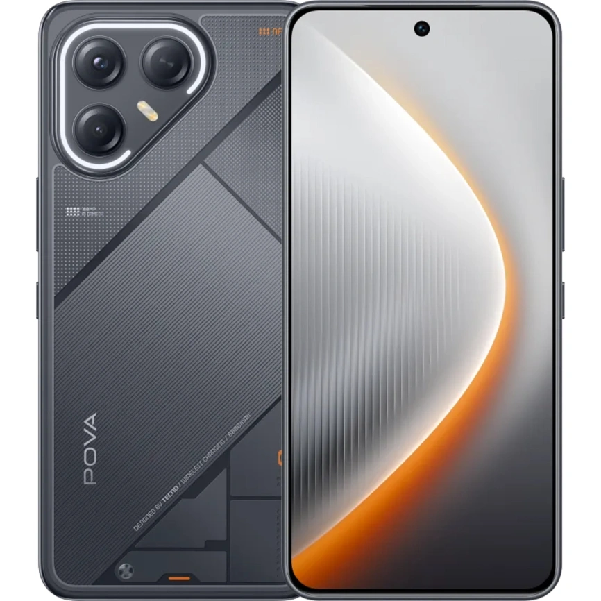 Смартфон Tecno Pova 7 Ultra 5G 8/256Gb Black фото 1