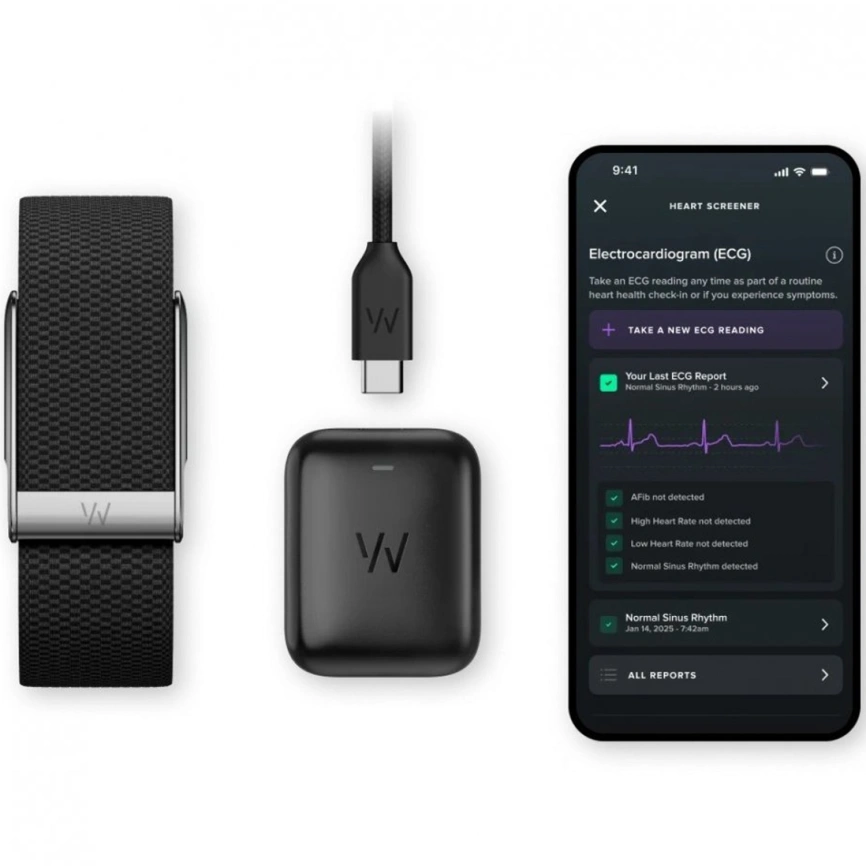 Фитнес-браслет Whoop 5 Life Black фото 5