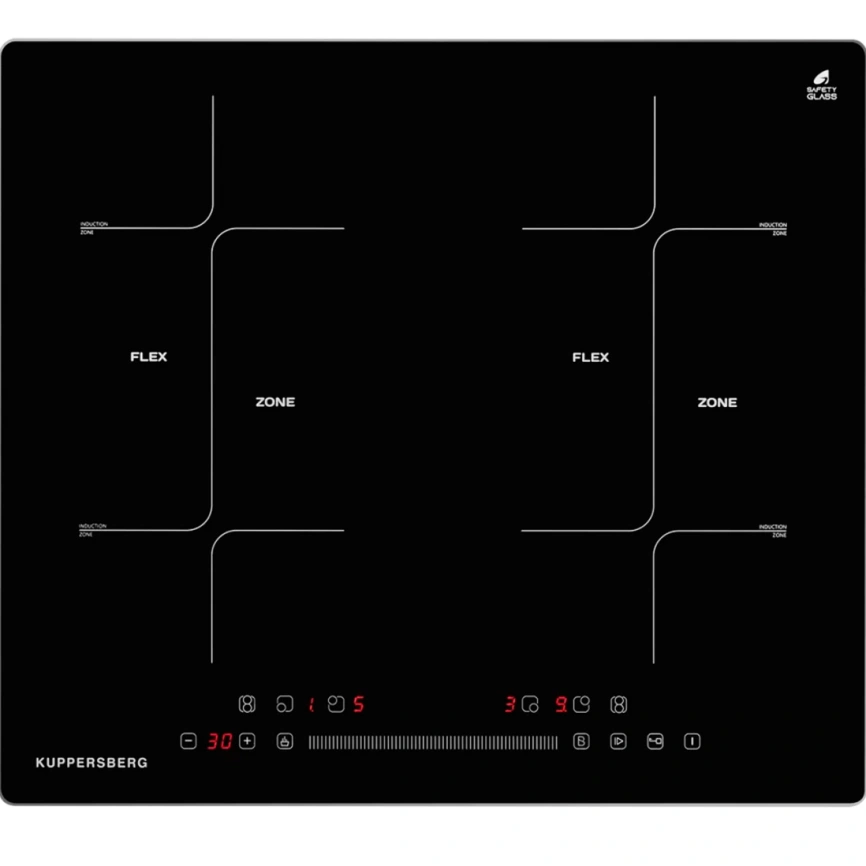 Индукционная варочная панель Kuppersberg ICS 622 R Black фото 2