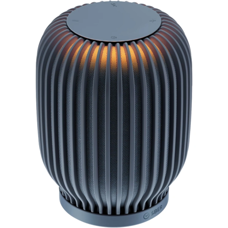 Умная колонка Sber SberBoom с голосовым помощником Салют Gray фото 1