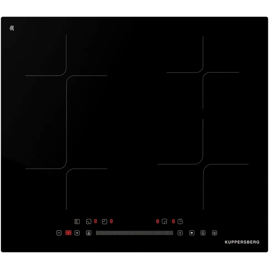 Индукционная варочная панель Kuppersberg ICS 612 Black фото 2