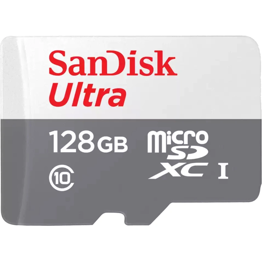 Карта памяти Sandisk Ultra 128GB MicroSDXC Class 10 UHS-1 (SDSQUNR-128G-GN6MN) фото 3