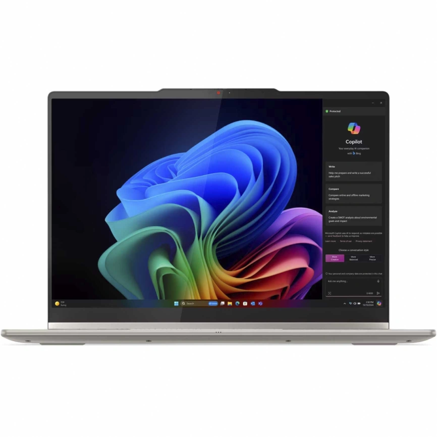 Ноутбук Lenovo Yoga 7 14AKP10 14 OLED/ R5-340/24GB/1TB SSD (83JR005YRK) Seashell фото 2