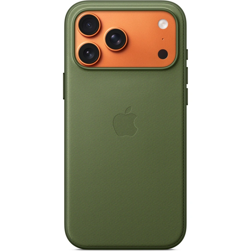 Чехол Apple TechWoven Case with MagSafe для iPhone 17 Pro Green фото 2