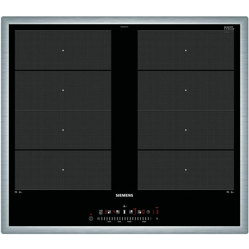 Индукционная варочная панель Siemens EX645FXC1E Black фото 1