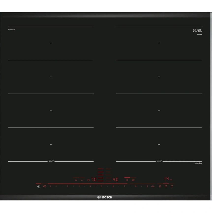 Индукционная варочная панель Bosch Serie 8 PXX675DC1E Black фото 2