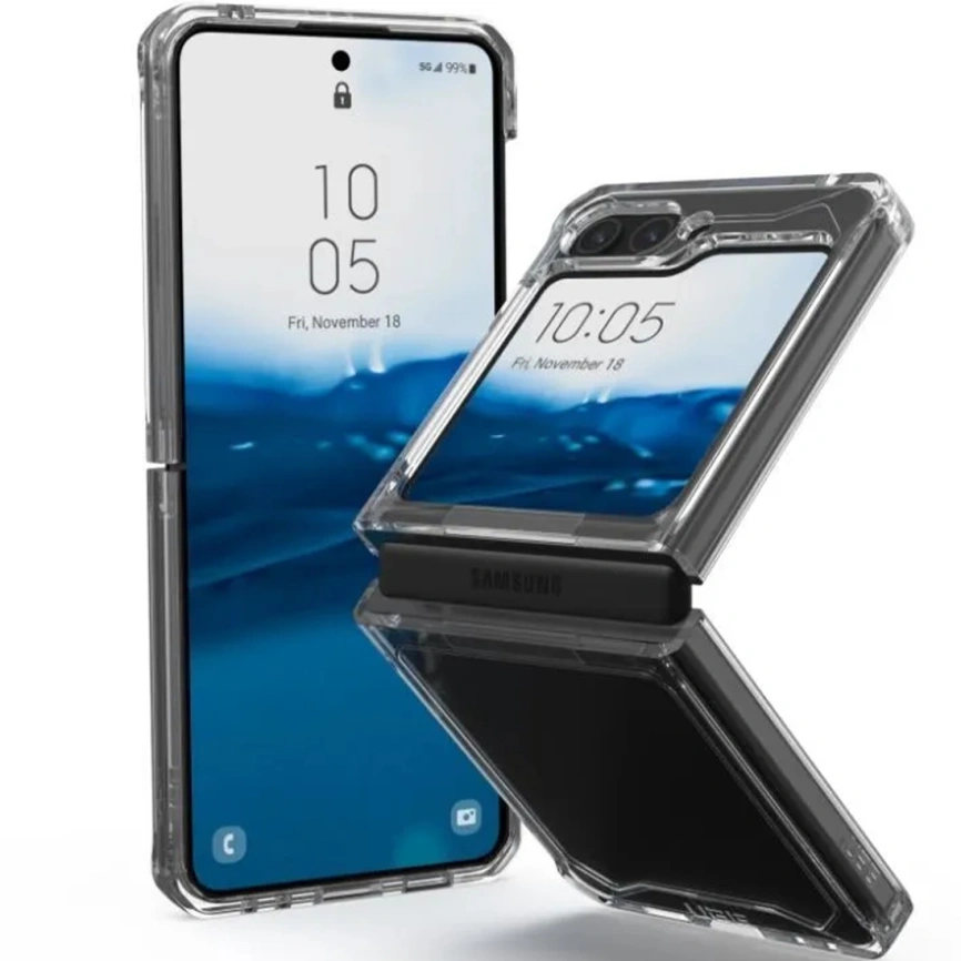 Чехол UAG PLYO для Galaxy Z Flip 5 Ice фото 1