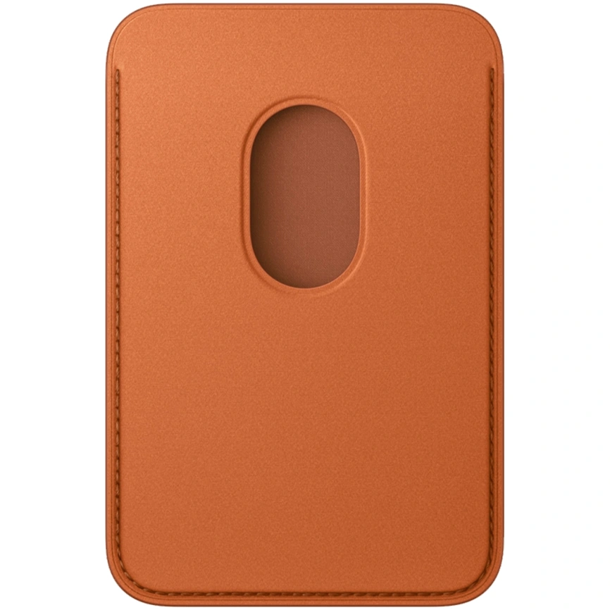 Картхолдер Apple iPhone FineWoven Wallet with MagSafe Fox Orange (MGH64FE) фото 2