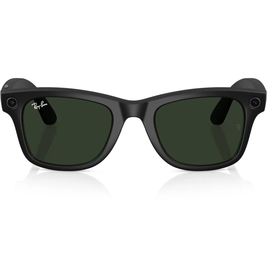 Умные очки Ray-Ban Wayfarer Matte Black/Transitions (RW4006) L Graphite Green фото 6
